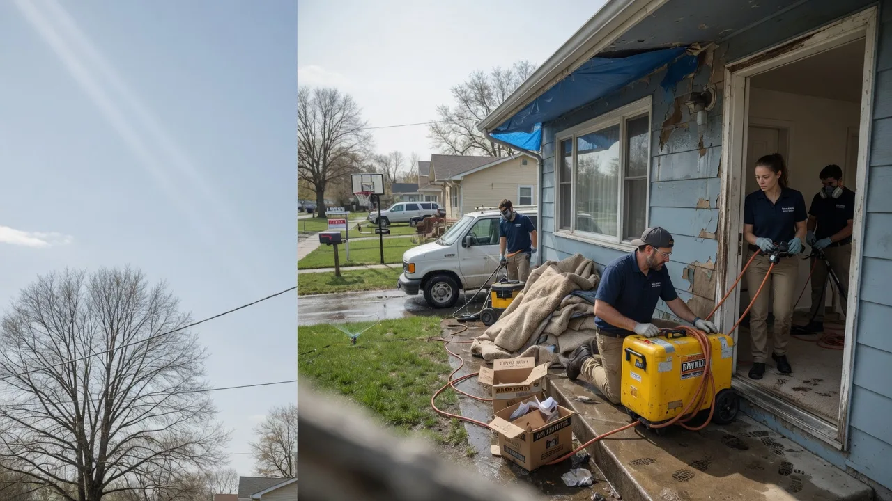 Basement Flood Cleanup in East Helena, MT near me
